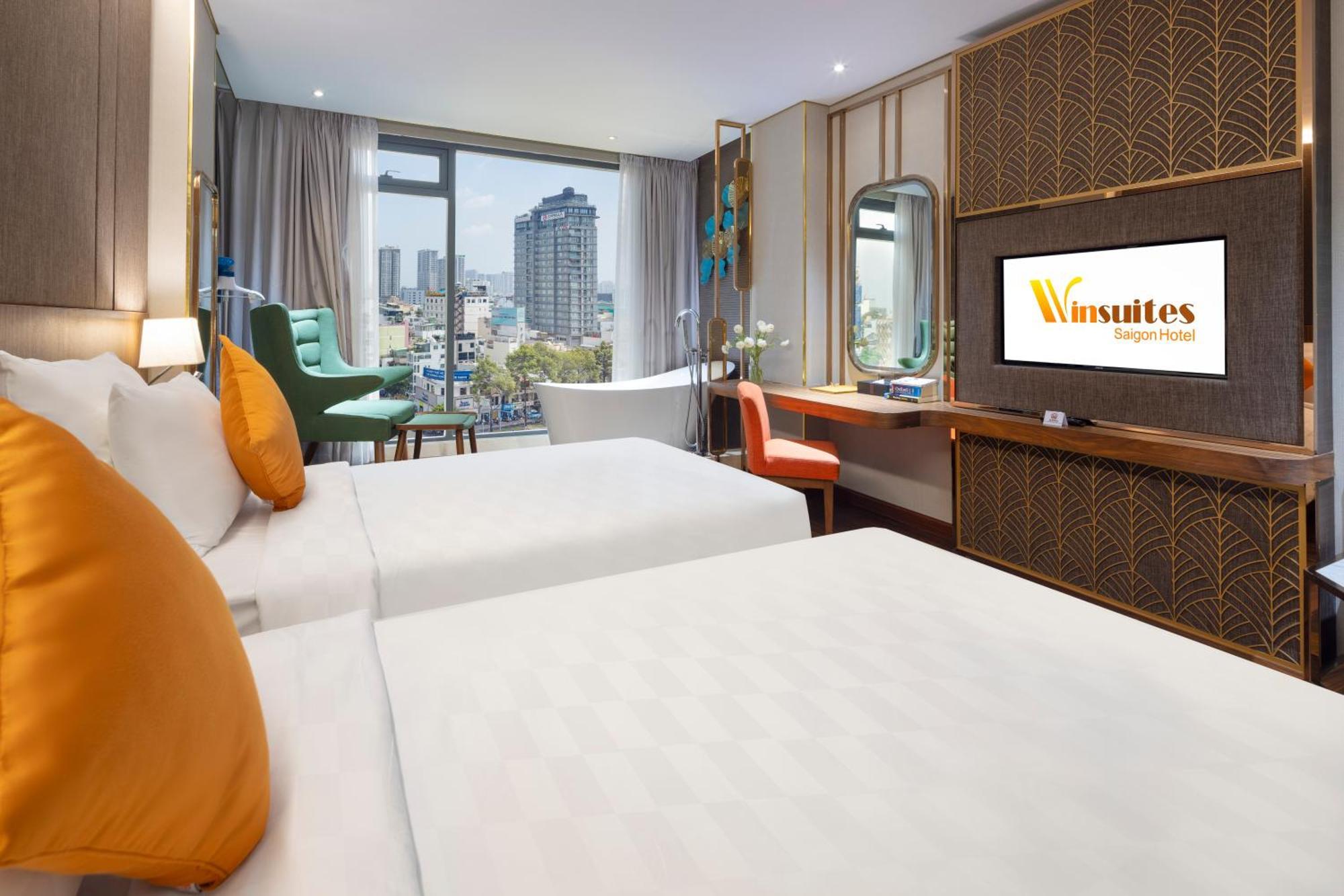 Winsuites Saigon Hotel Хошимин Екстериор снимка